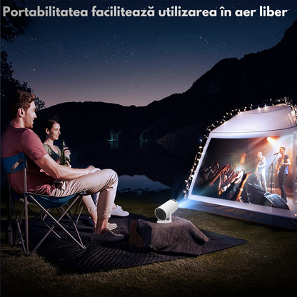 Videoproiector GAMING  Smart M300 MAX, Android 11, Suport 4K, WiFi 6