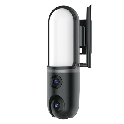 Camera Supraveghere WiFi cu Lampa de iluminat LED, Rezolutie 6MP, Night Vision Color