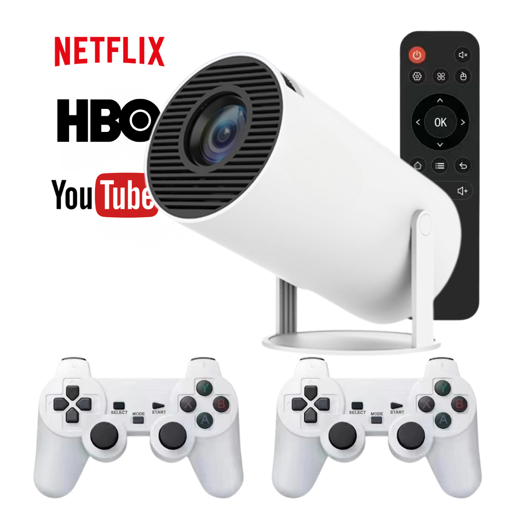 Videoproiector GAMING  Smart M300 MAX, Android 11, Suport 4K, WiFi 6