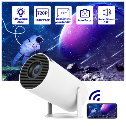 Videoproiector GAMING  Smart M300 MAX, Android 11, Suport 4K, WiFi 6