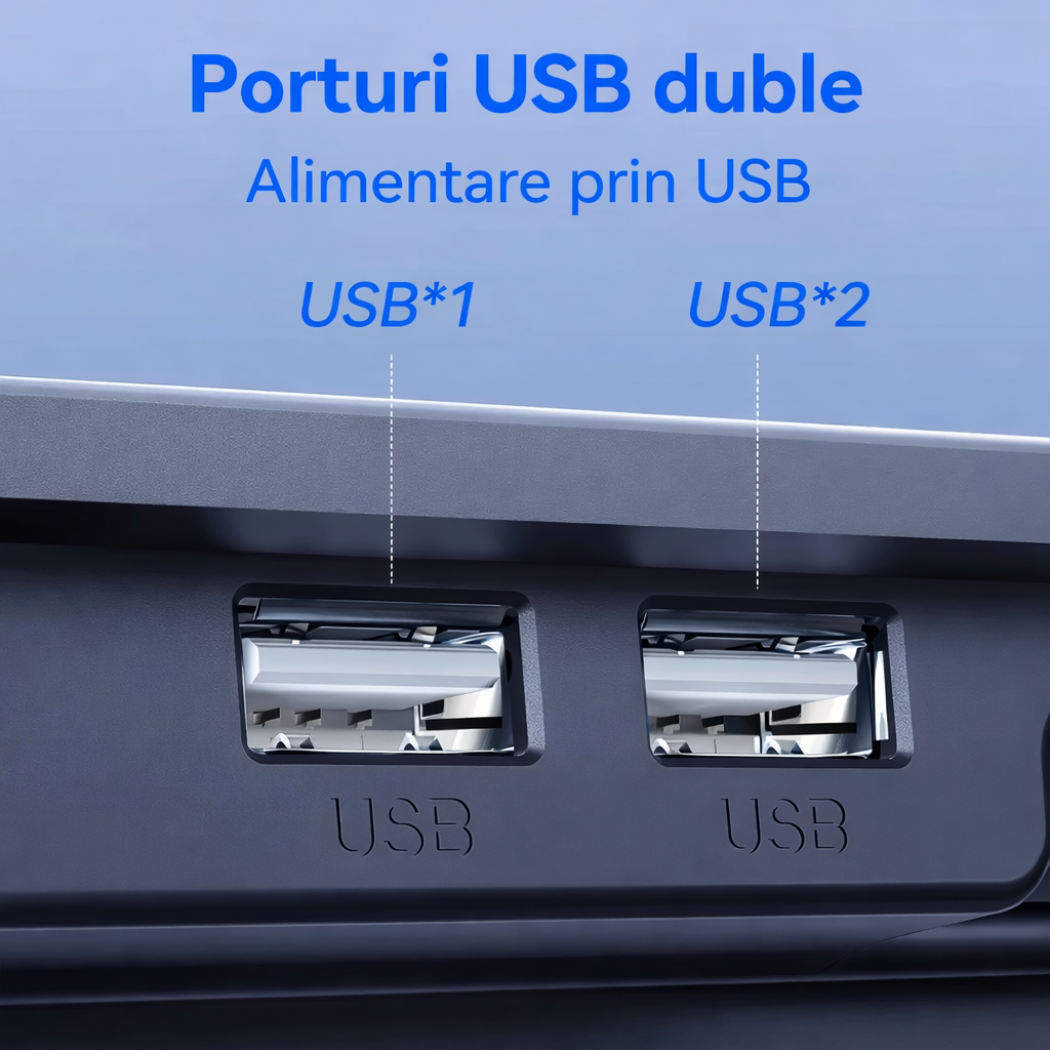 Cooler Laptop Gaming Universal cu Ventilatoare Silentioase si suport pentru telefon