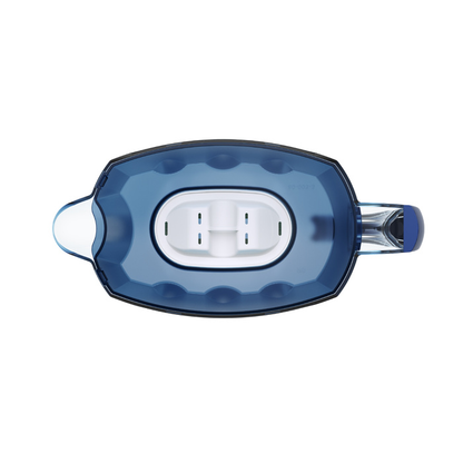 Cana filtranta Aquaphor JAPSPER cu 3 cartuse incluse, Albastru, capacitate 2, 8L, reduce calcarul, clorul, pesticidele, metalele grele si microplasticul, cu filtrare pana la 200L